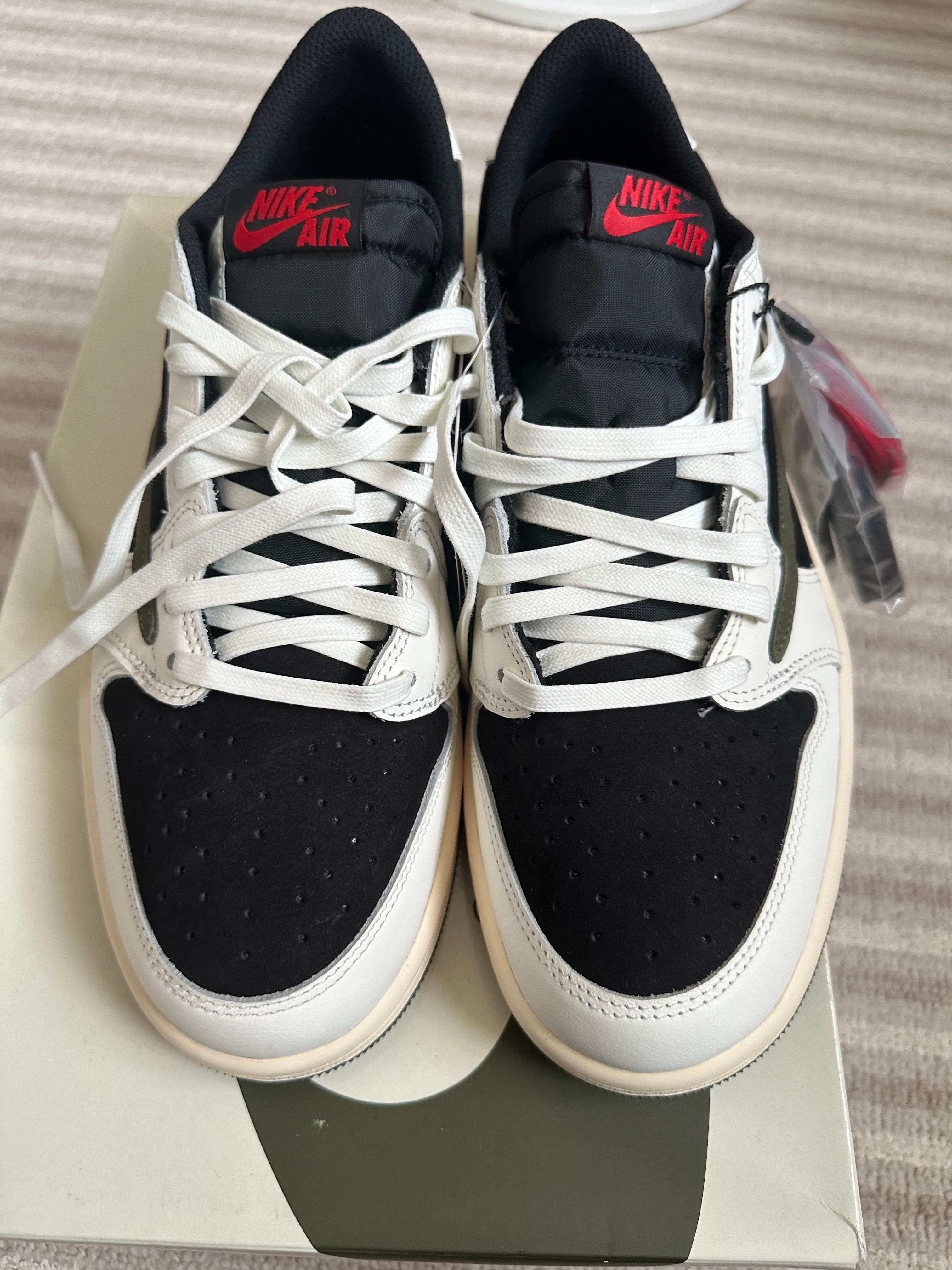 Travis Scott × Nike Women's Air Jordan 1 Low OG "Medium Olive"