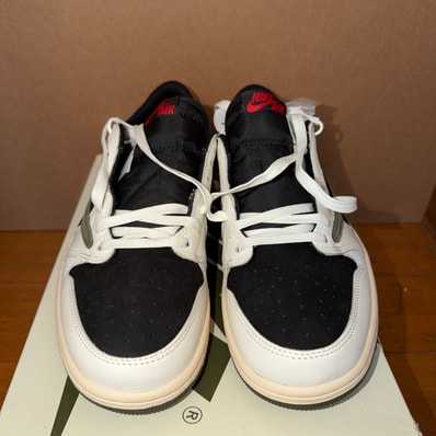 Travis Scott × Nike Women's Air Jordan 1 Low OG "Medium Olive"