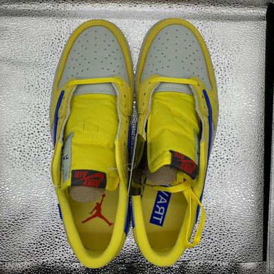 Travis Scott × Nike Women's Air Jordan 1 Retro Low OG "Canary"