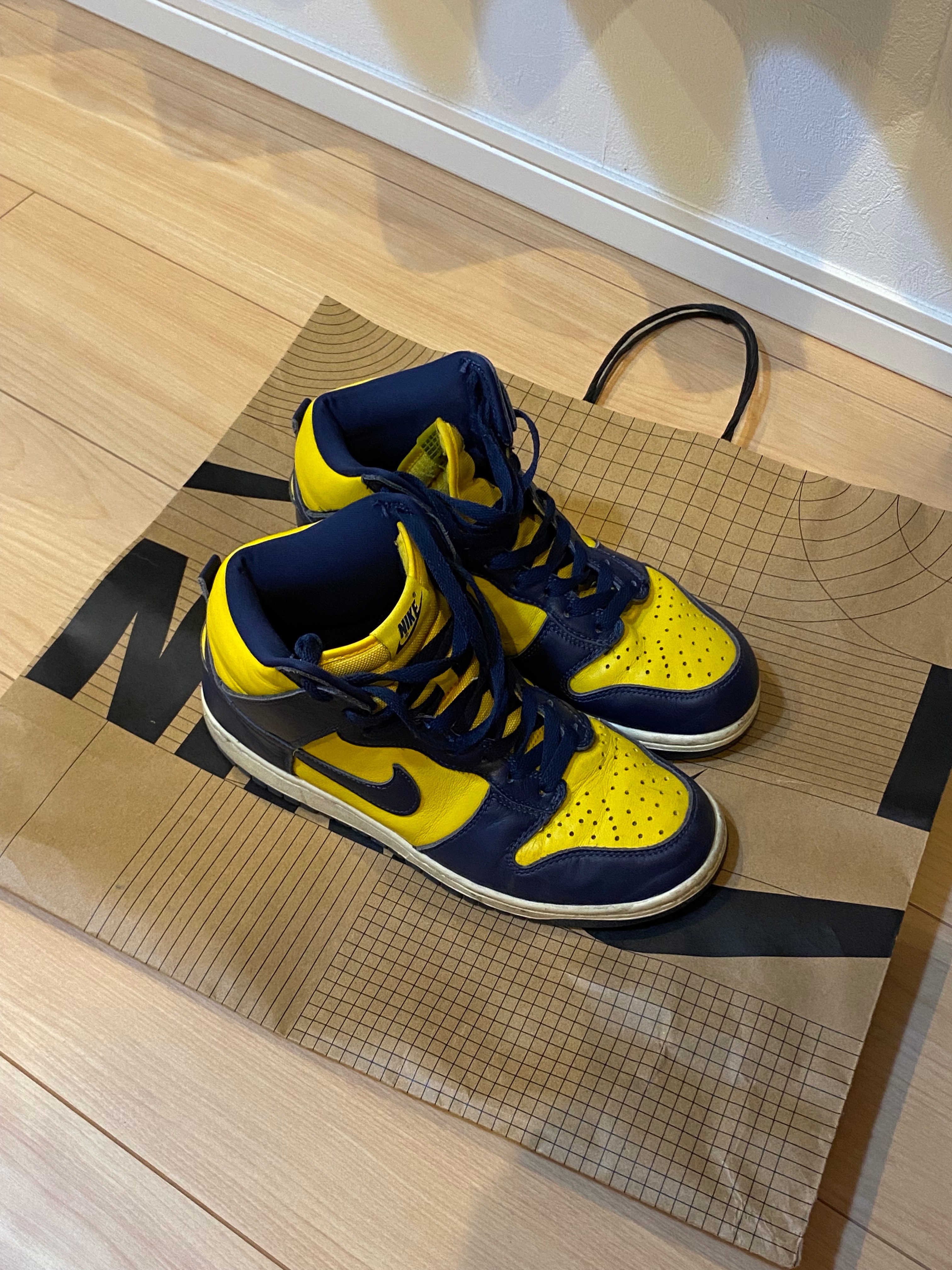 Nike Dunk High "Michigan"