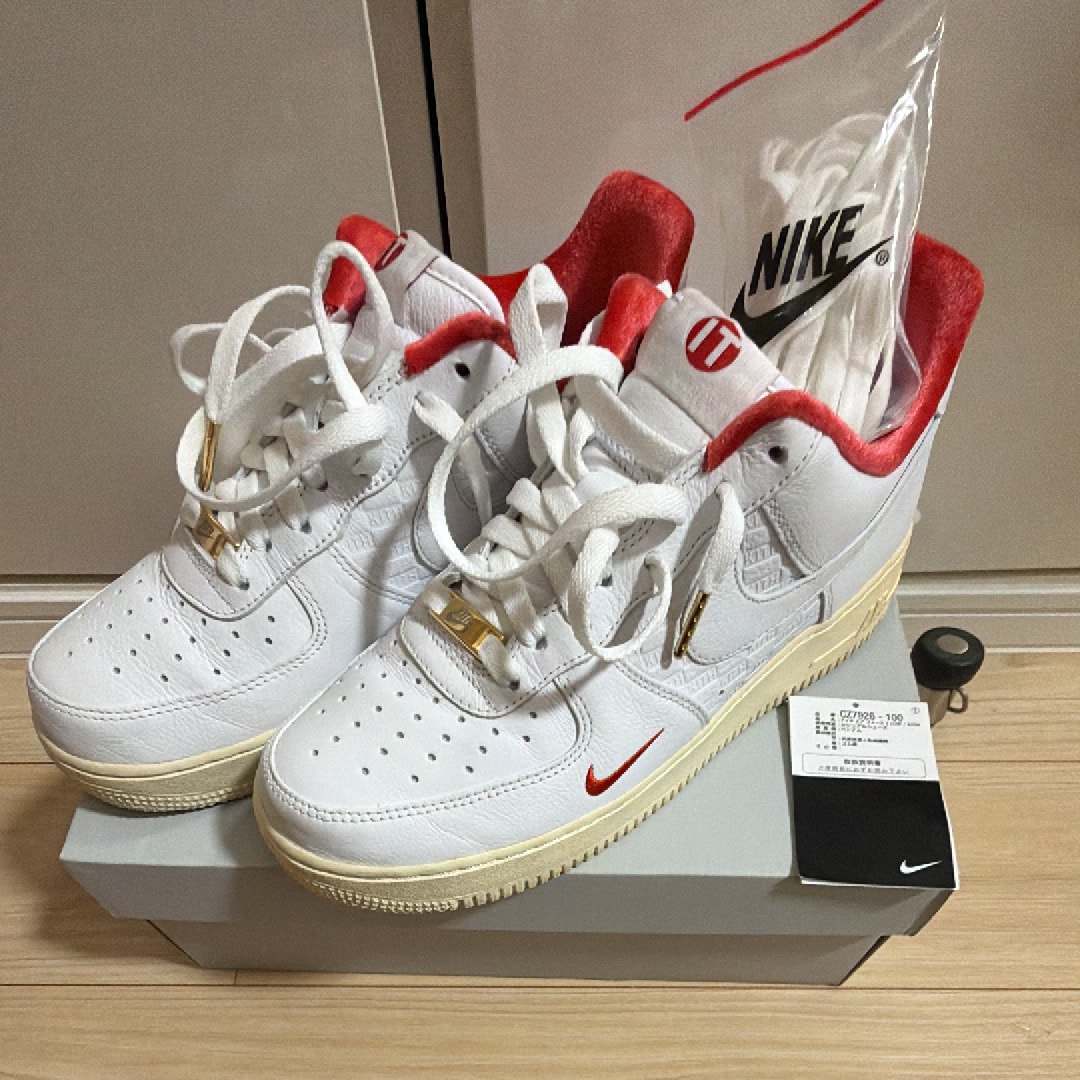 KITH × Nike Air Force 1 Low "White/Red"