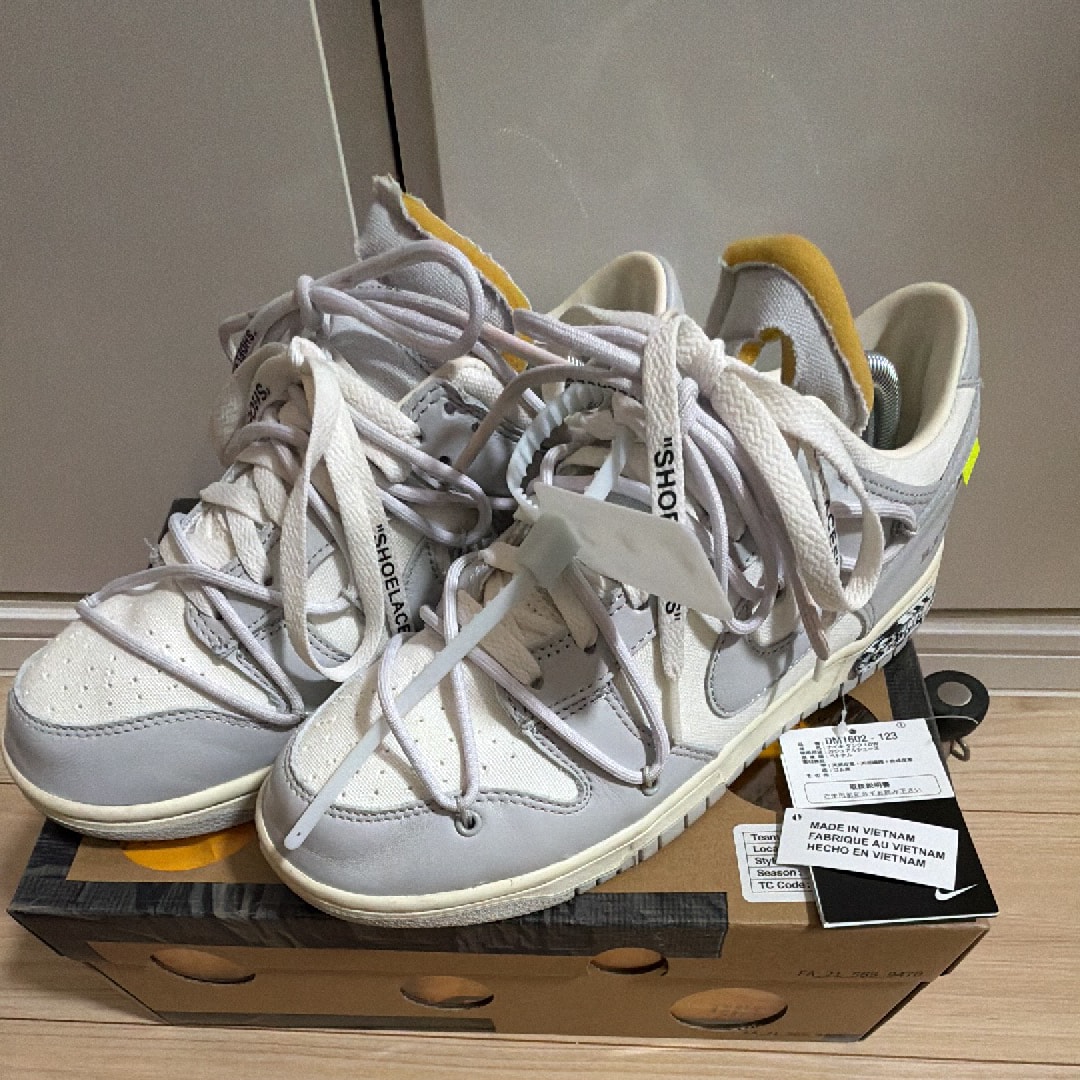 Off-White × Nike Dunk Low 1 of 50 "Lot.49"