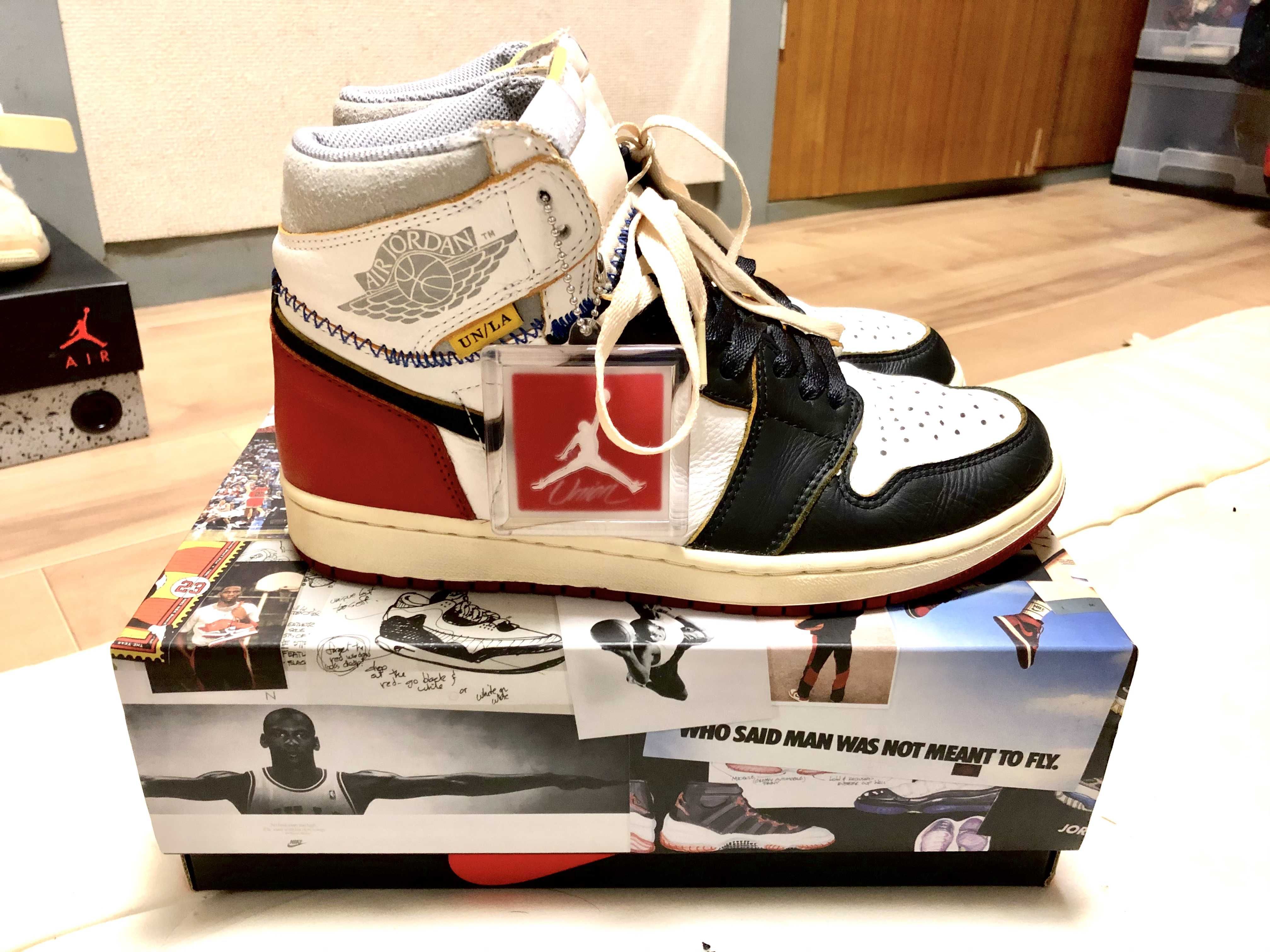 UNION × Nike Air Jordan 1 Retro High OG NRG "Varsity Red/Wolf Grey"