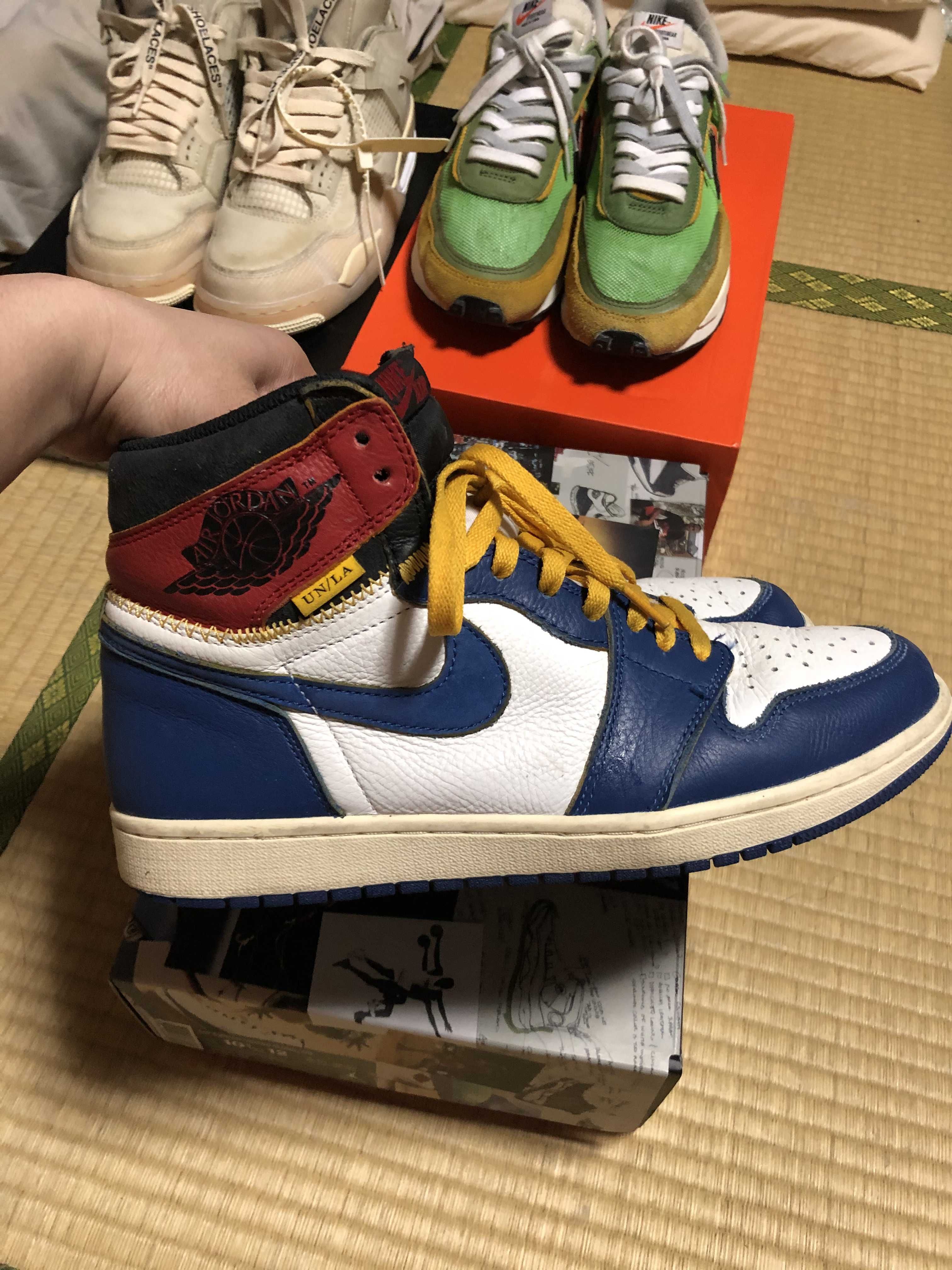 Union × Nike Air Jordan 1 Retro High OG NRG "Storm Blue/Varsity Red"