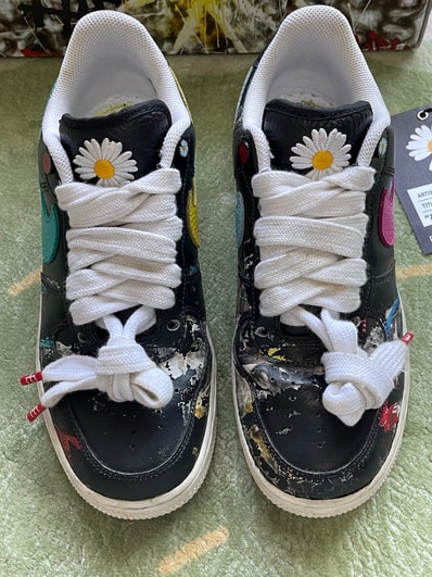 PEACEMINUSONE × Nike Air Force 1 Low '07 Para-Noise 3.0 "Black and Multi-Color" / G-DRAGON