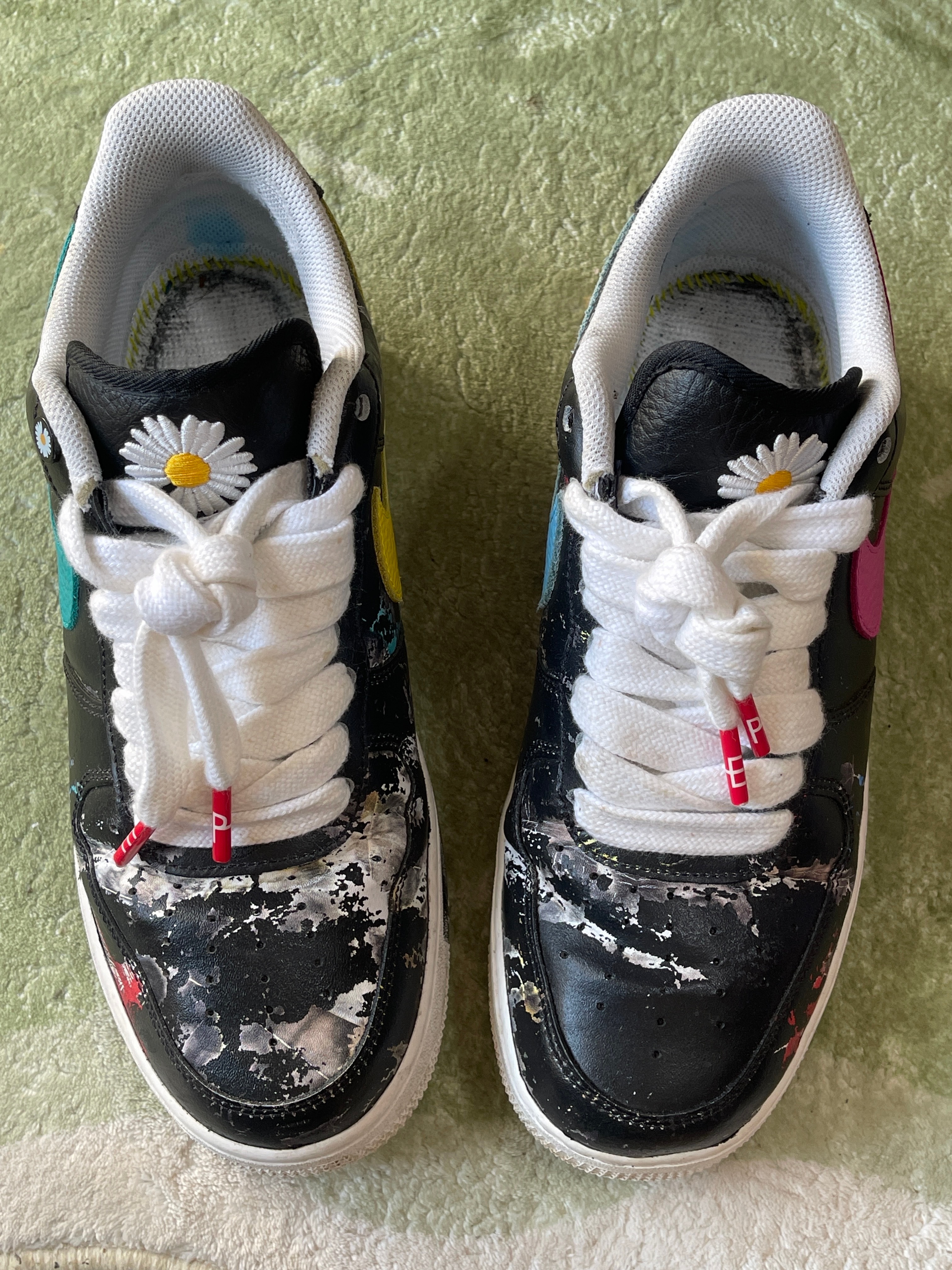 PEACEMINUSONE × Nike Air Force 1 Low '07 Para-Noise 3.0 "Black and Multi-Color" / G-DRAGON