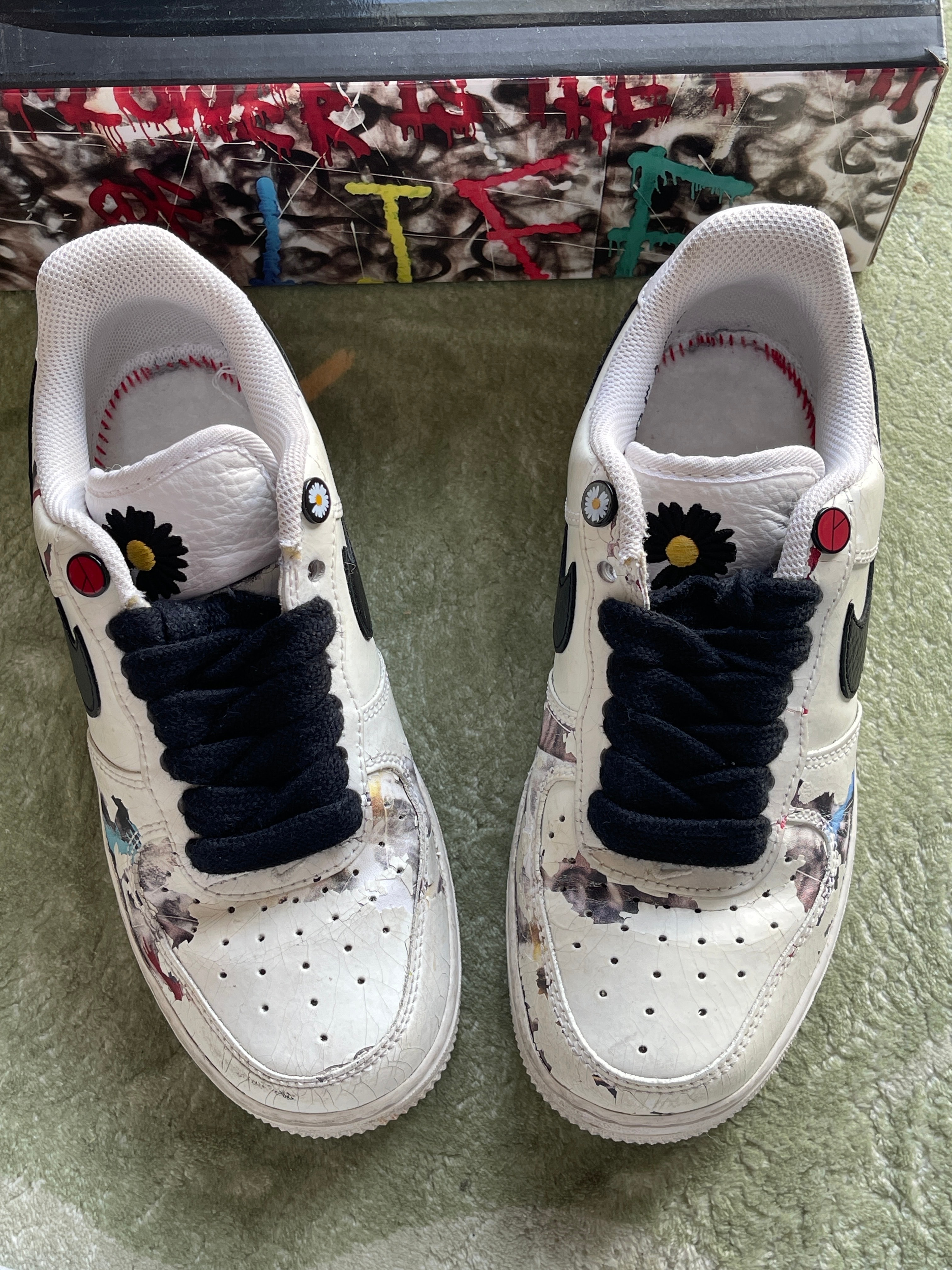 PEACEMINUSONE × Nike Air Force 1 Low "Para-noise/White/Black" / G-DRAGON