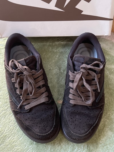 Travis Scott × Nike Air Jordan 1 Low OG SP "Velvet Brown and Dark Mocha"