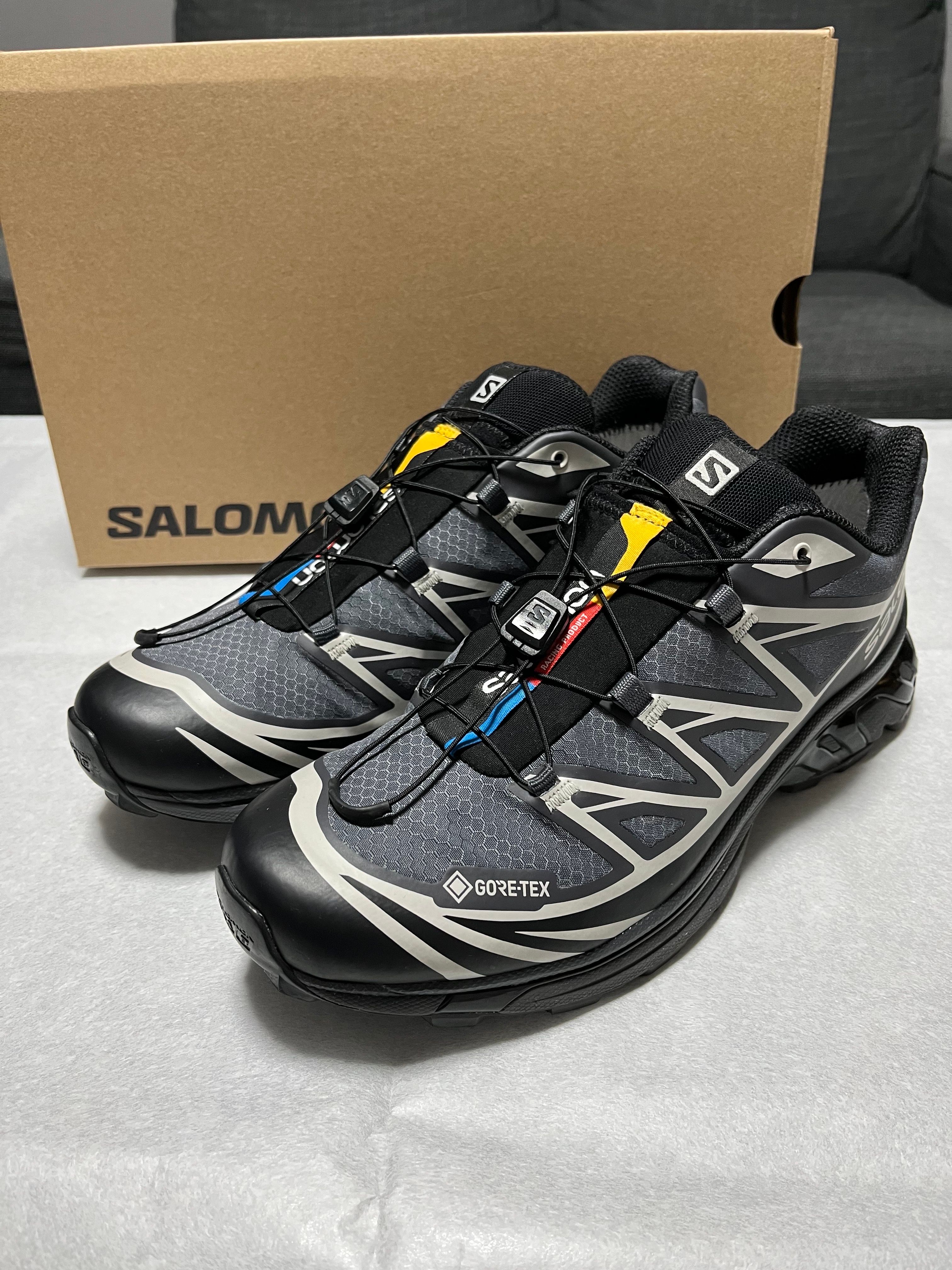 Salomon XT-6 GORE-TEX "Black/Ebony/Lunar Rock"