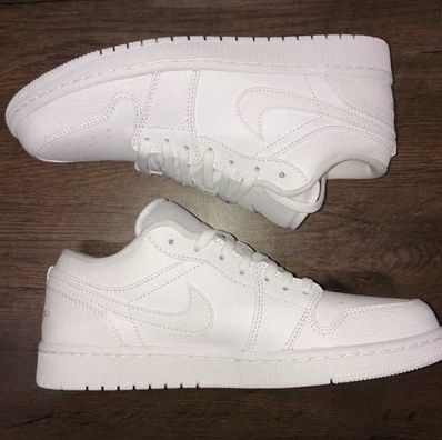 Nike Air Jordan 1 Low "Triple White" (2020)