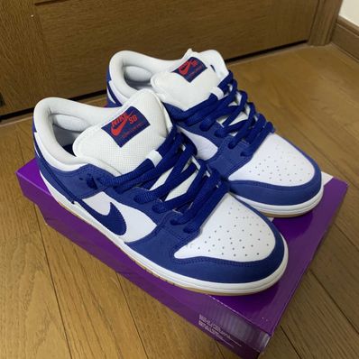 Nike SB Dunk Low "Los Angeles Dodgers/Deep Royal Blue"