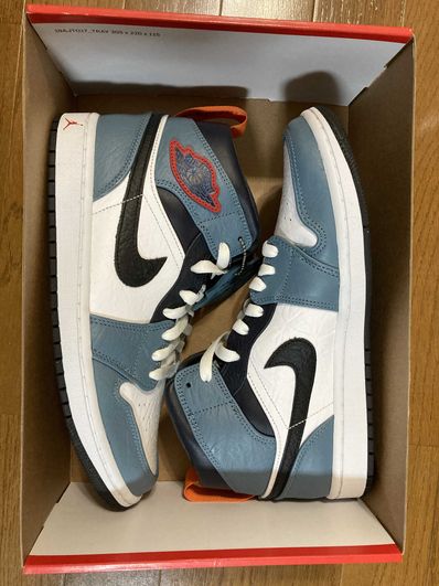 FACETASM × Nike Air Jordan 1 Mid "White/Navy"