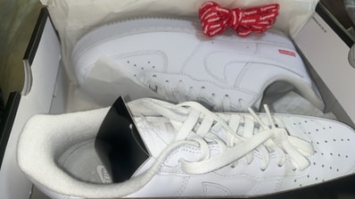 Supreme × Nike Air Force 1 Low "White"