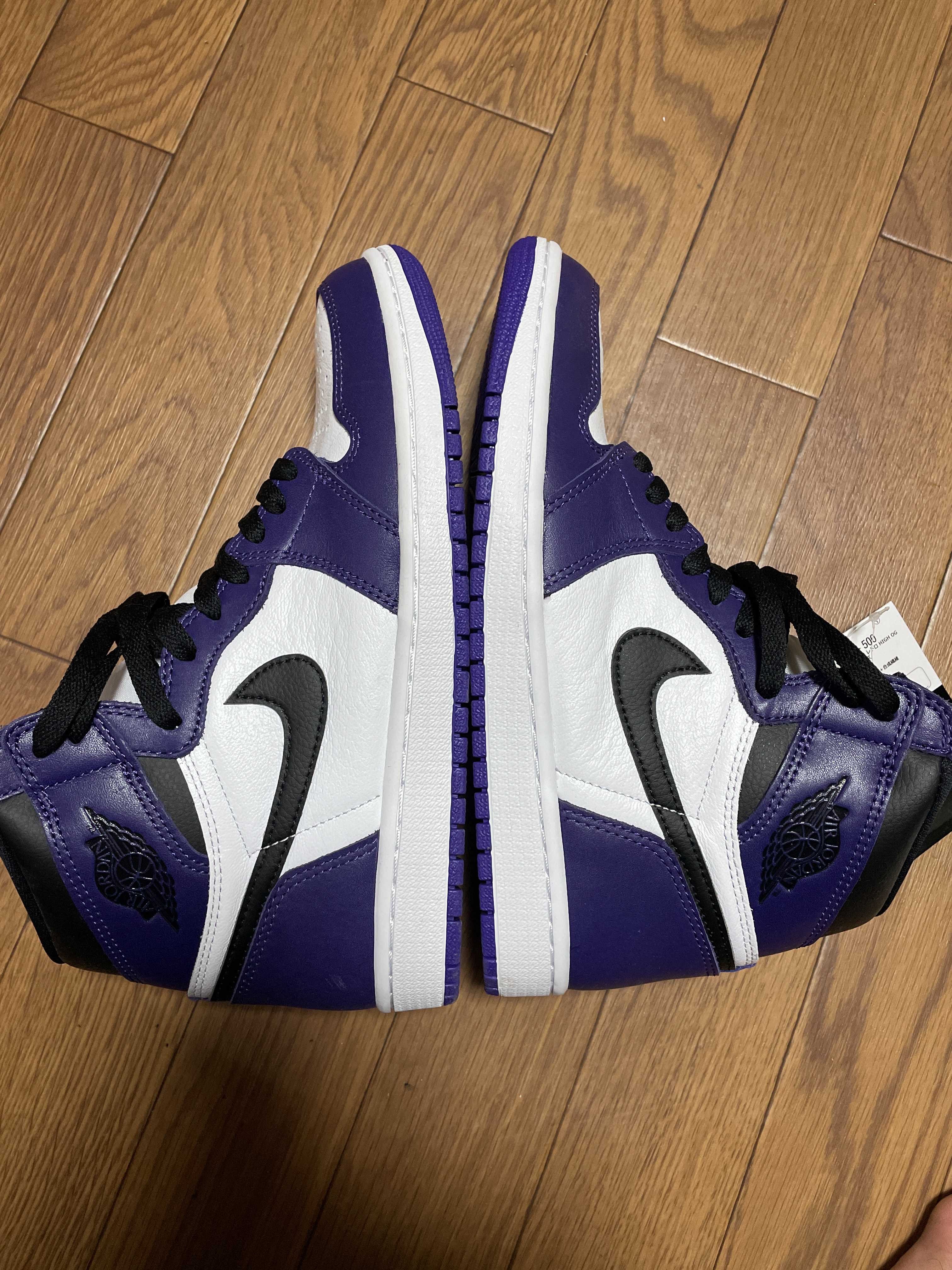 Nike Air Jordan 1 Retro High OG "Court Purple White/Black" (2020)   