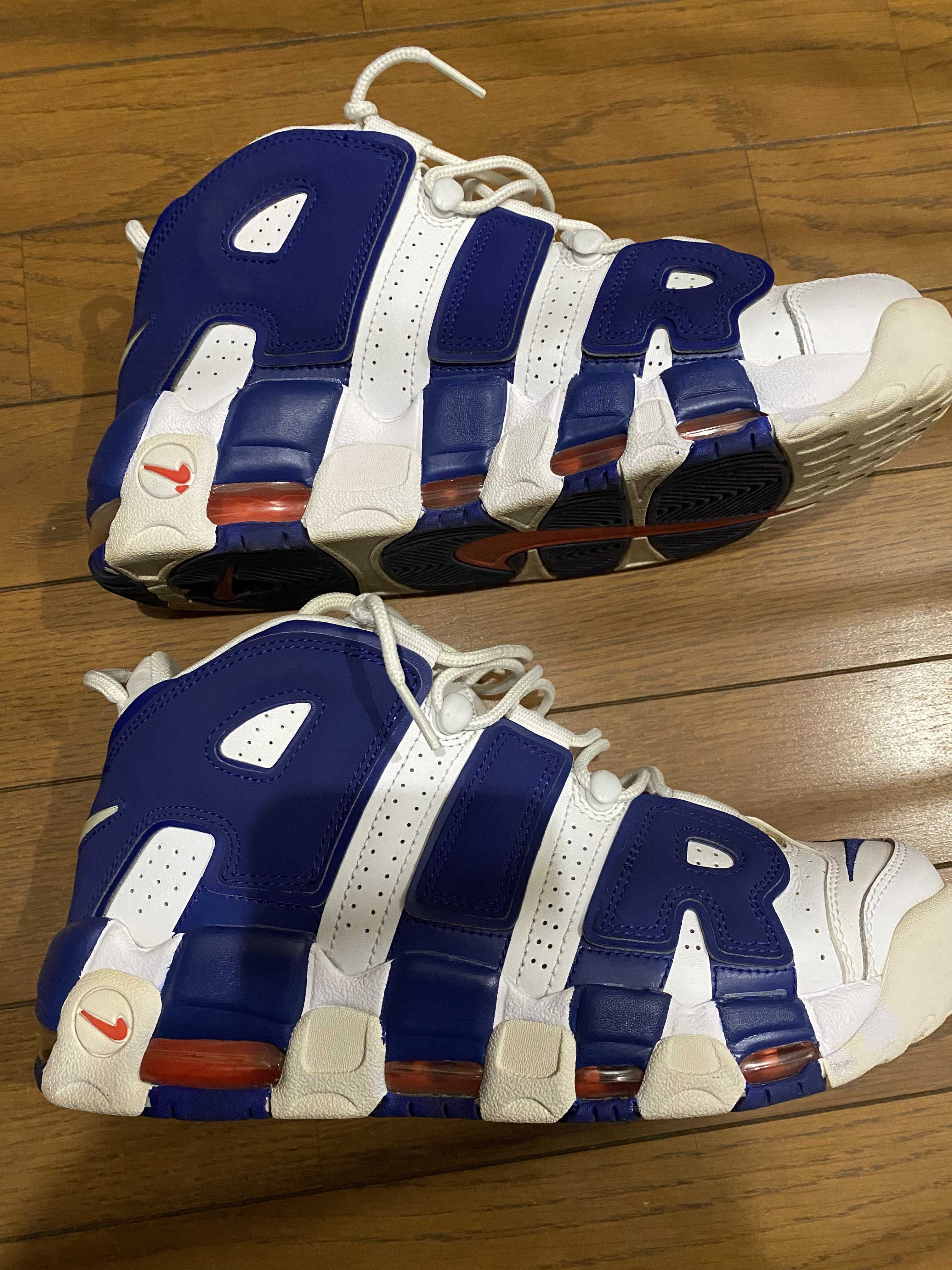 NIKE AIR MORE UPTEMPO 96 "WHITE/DEEP ROYAL BLUE"