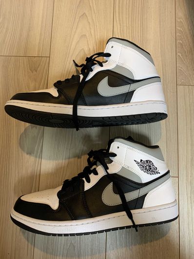 NIKE AIR JORDAN 1 MID "WHITE SHADOW"