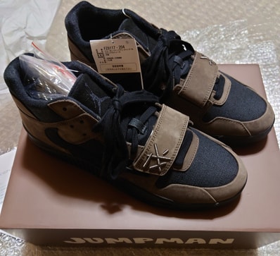 Travis Scott × Nike Jordan Jumpman Jack TR CJ1 T-Rexx "Black and Dark Mocha"