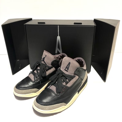 A Ma Maniere × Nike Women's Air Jordan 3 Retro OG SP "Black and Flat Pewter/WYWS"