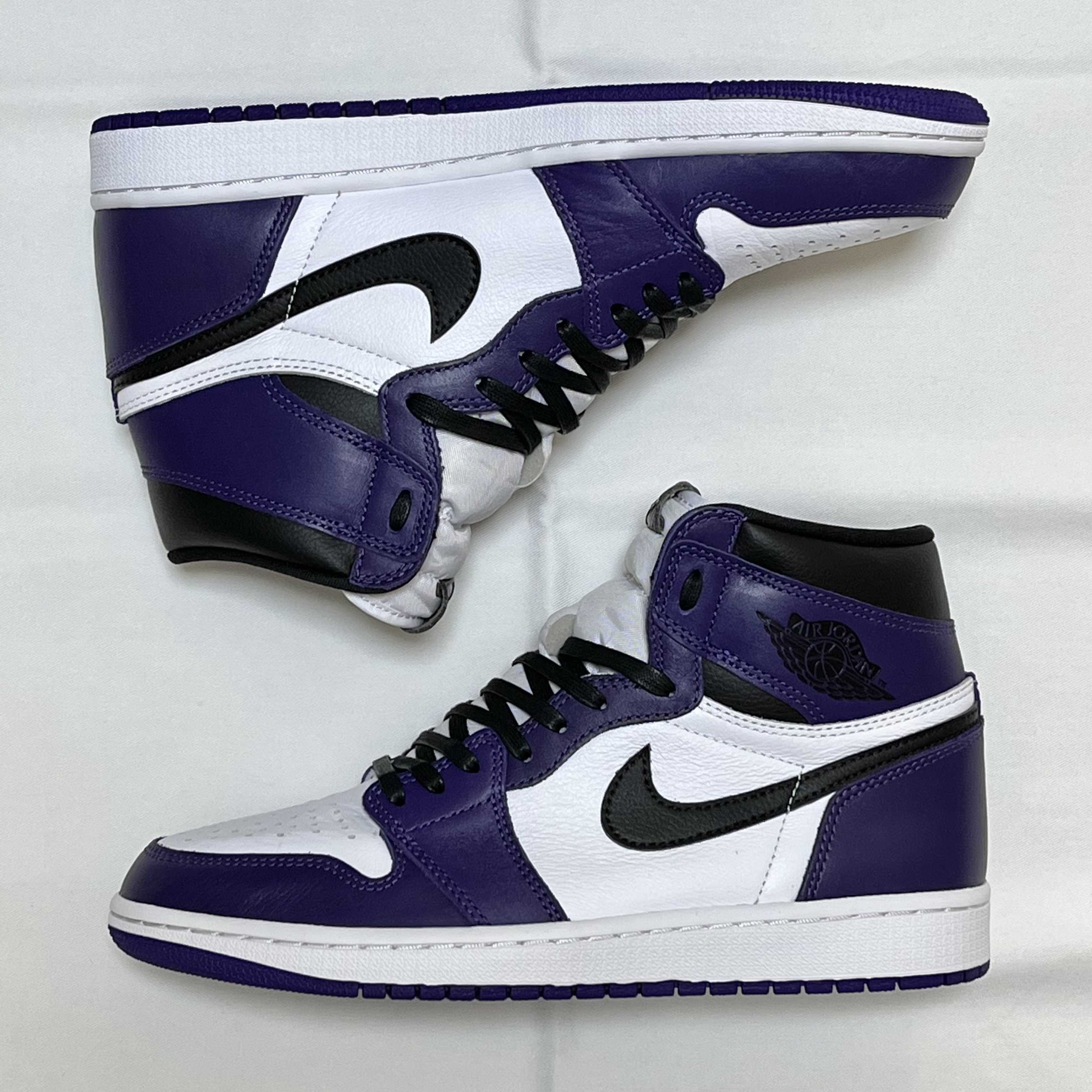 Nike Air Jordan 1 Retro High OG "Court Purple White/Black" (2020)
