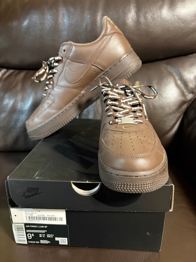 Supreme × Nike Air Force 1 Low "Baroque Brown"