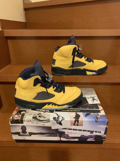 NIKE AIR JORDAN 5 "MICHIGAN"