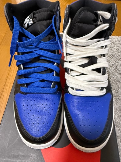 Nike GS Air Jordan 1 High "Royal Toe" (2020)