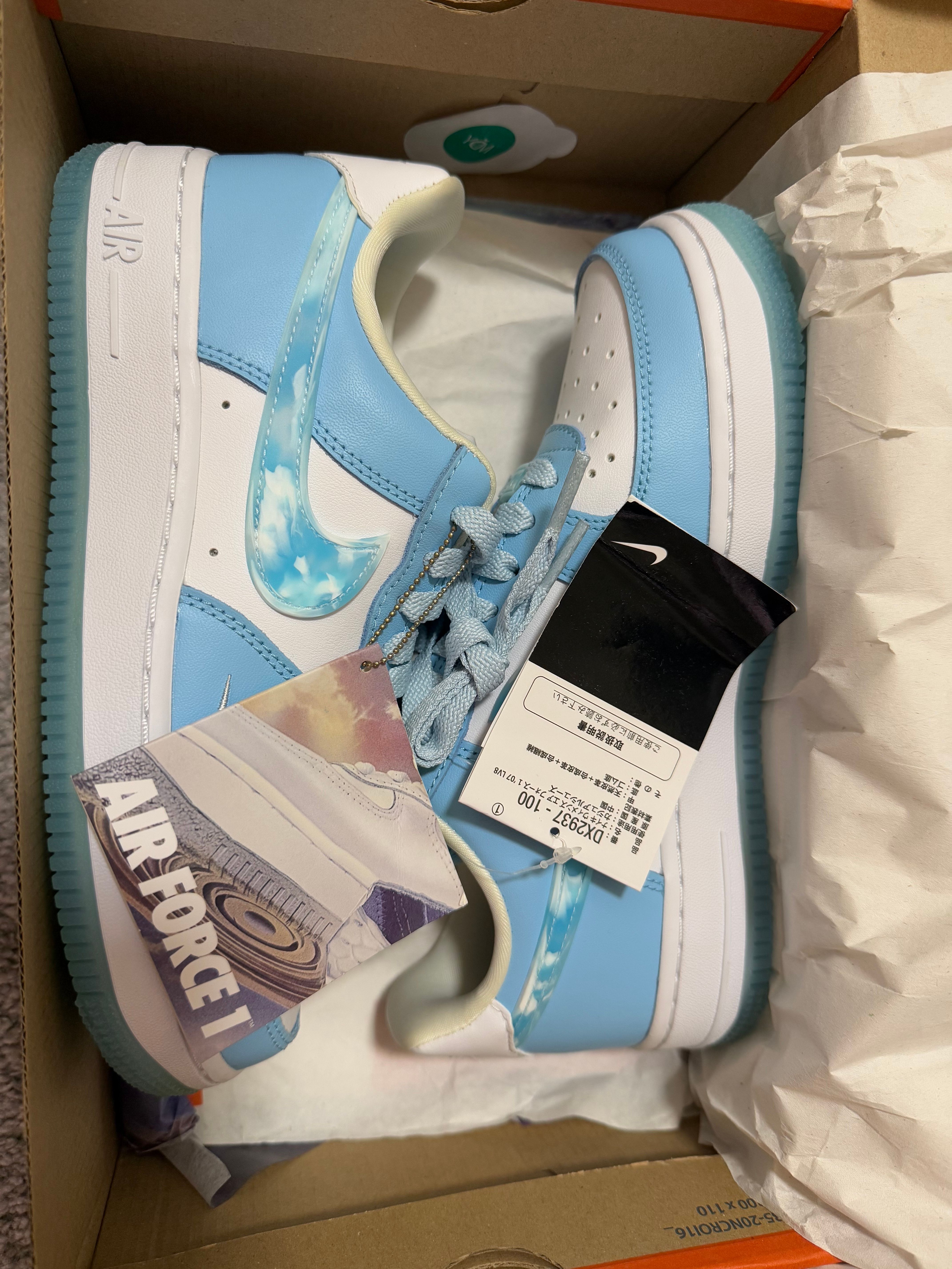 Nike Women's Air Force 1 Low "Celestine Blue"