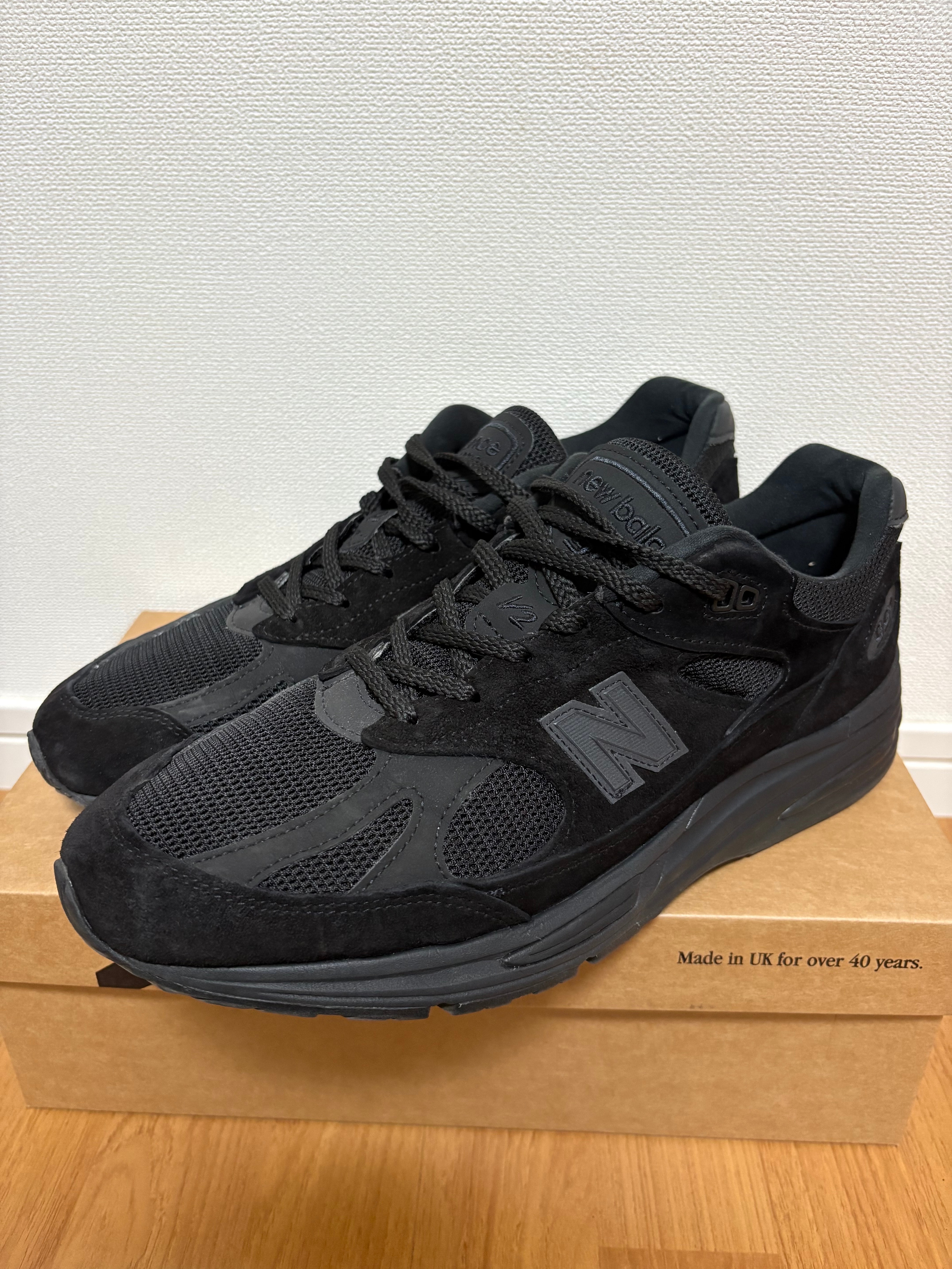 New Balance 991V2 "Triple Black"