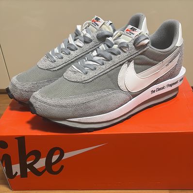 Fragment × sacai × Nike LD Waffle "Light Smoke Grey"