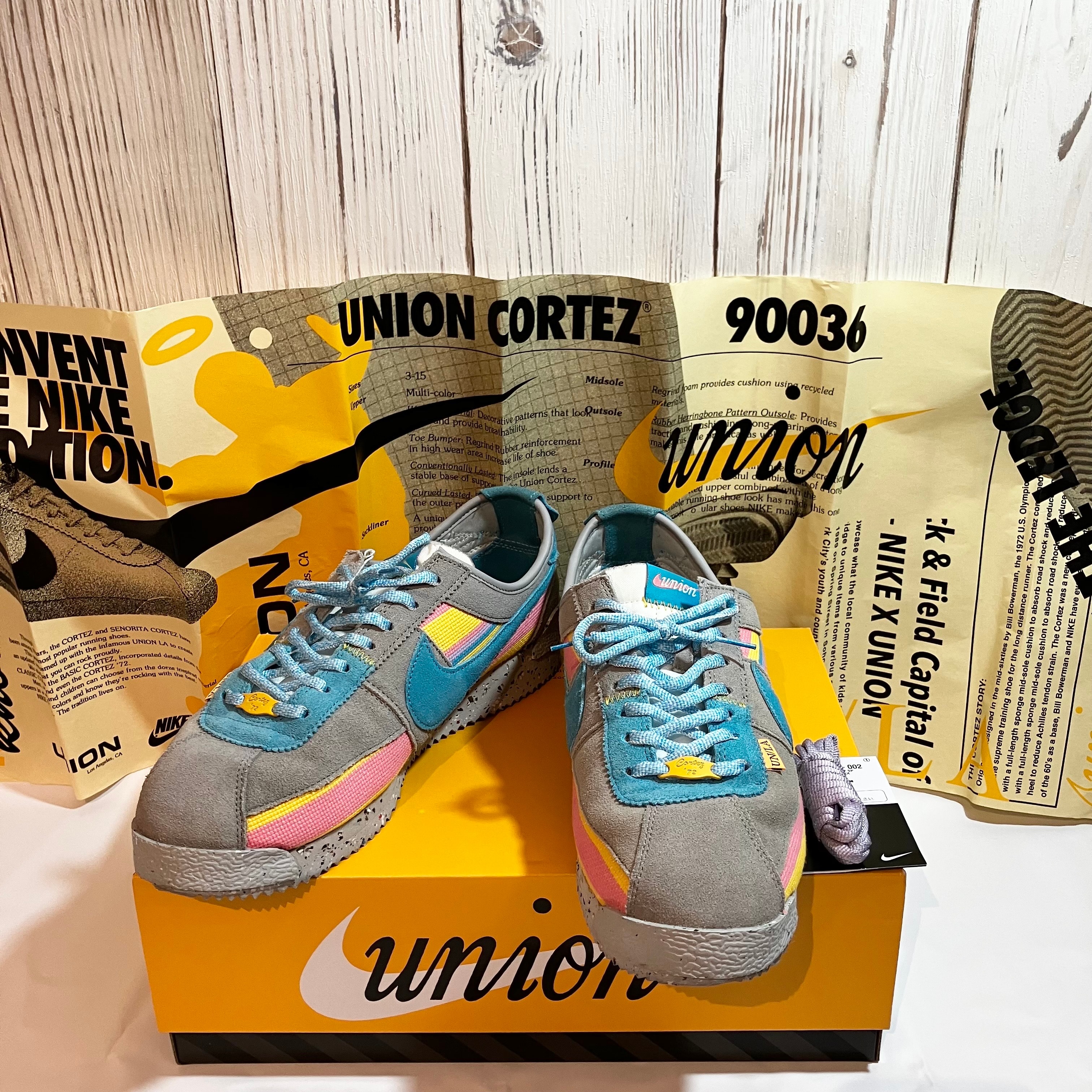 Union × Nike Cortez "Light Smoke"
