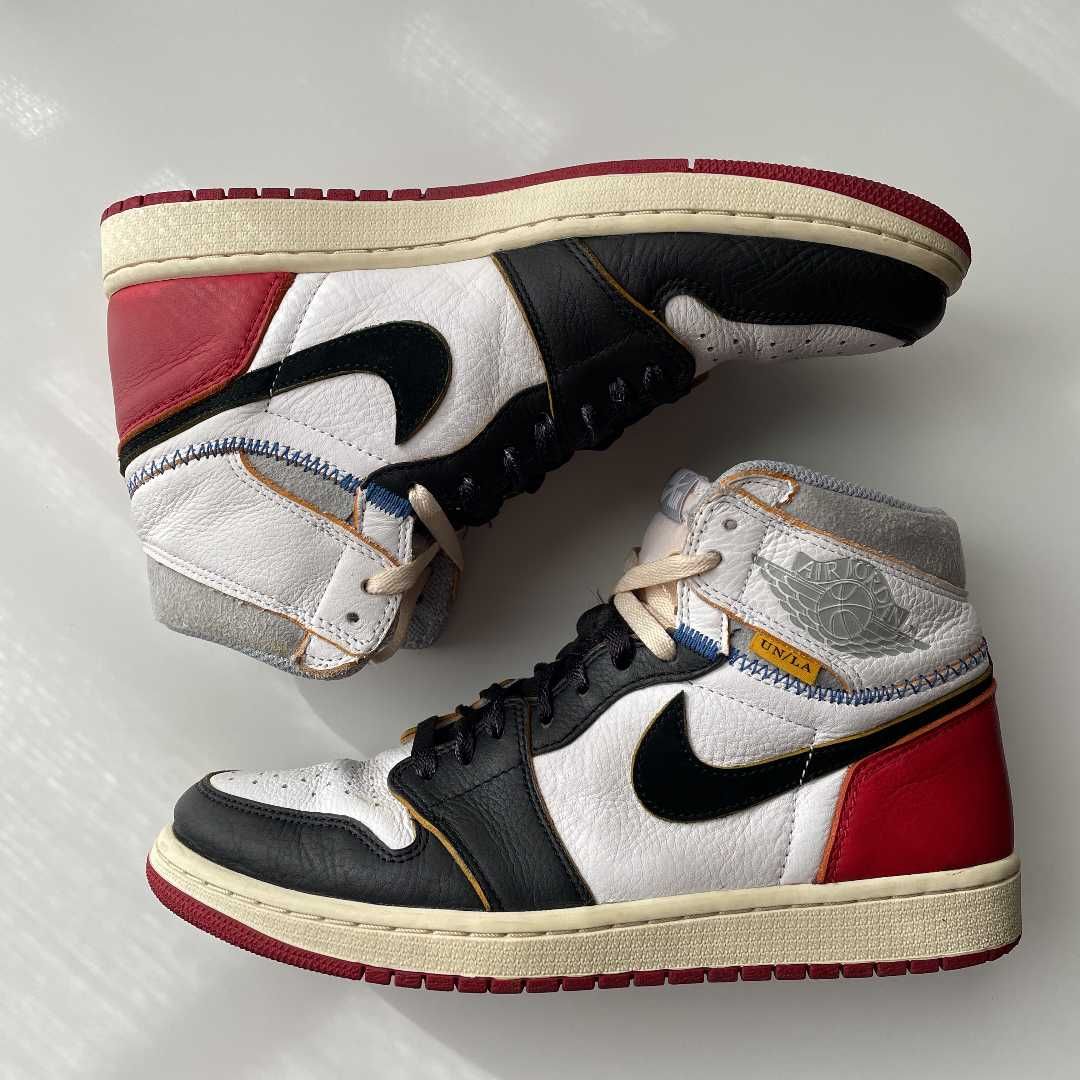 UNION × Nike Air Jordan 1 Retro High OG NRG "Varsity Red/Wolf Grey"