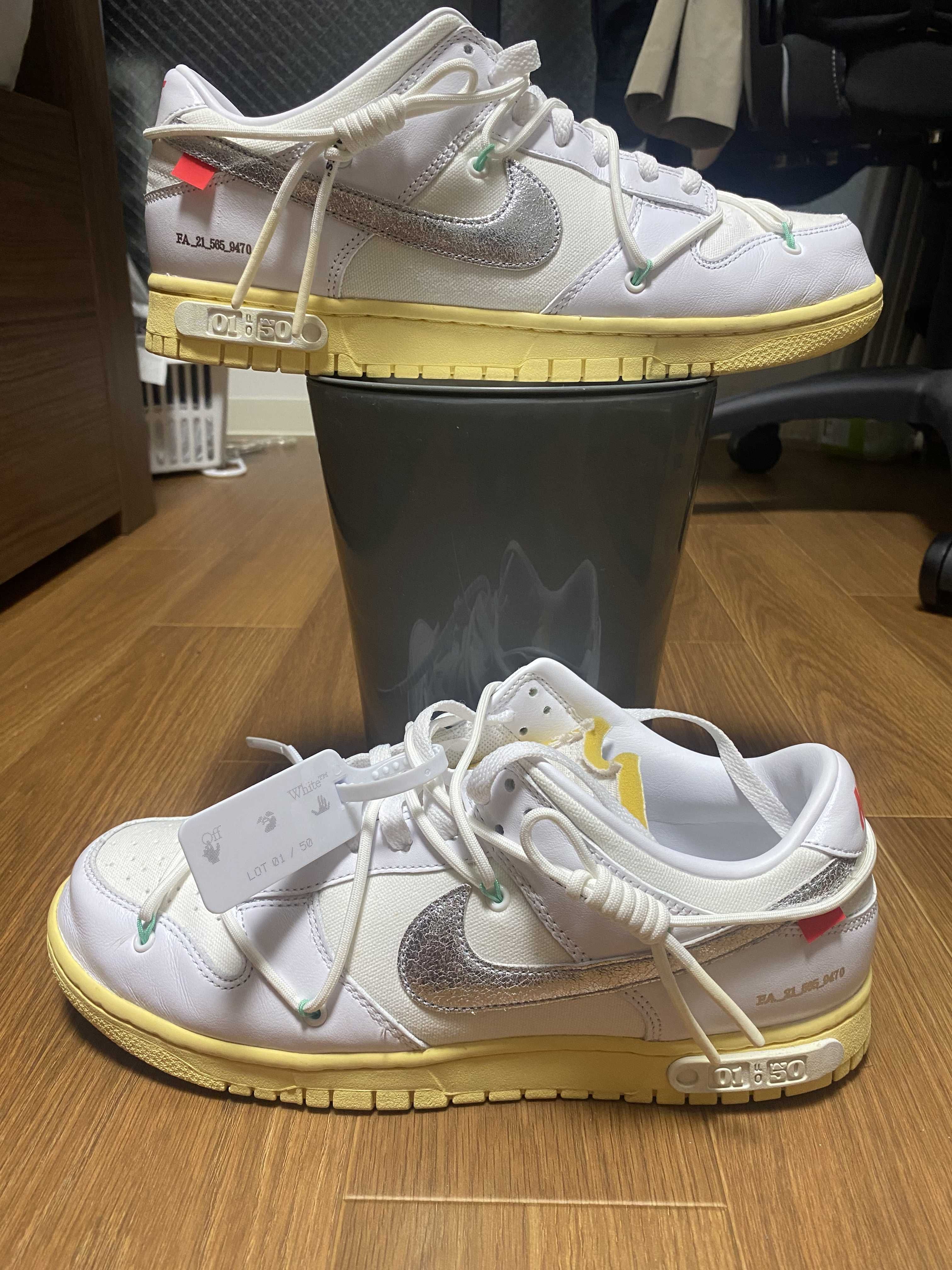 Off-White × Nike Dunk Low 1 of 50 "Lot.1"