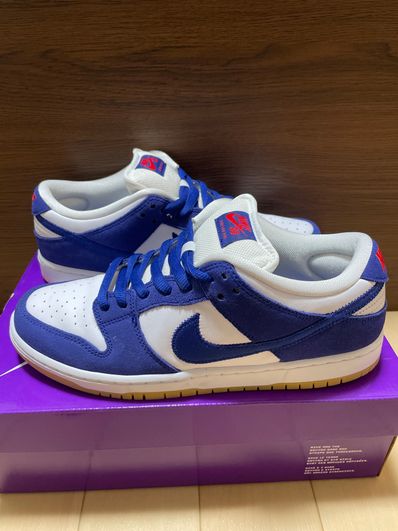 Nike SB Dunk Low "Los Angeles Dodgers/Deep Royal Blue"