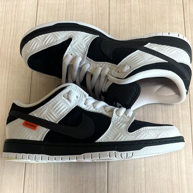 TIGHTBOOTH × Nike SB Dunk Low Pro QS "Black and White"