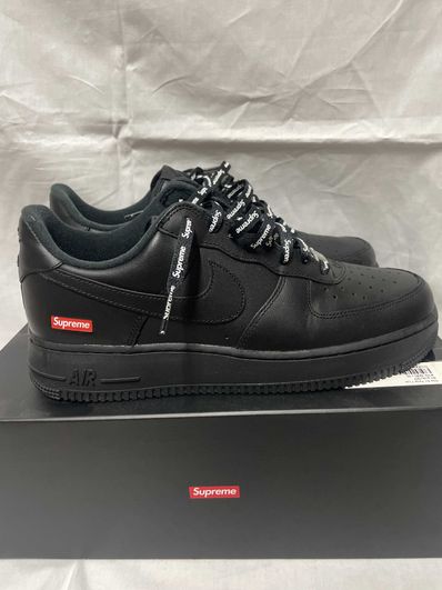 Supreme × Nike Air Force 1 Low "Black"