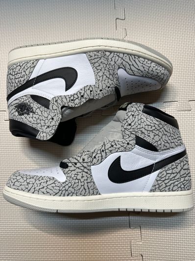 Nike Air Jordan 1 High OG "White Cement/Safari"