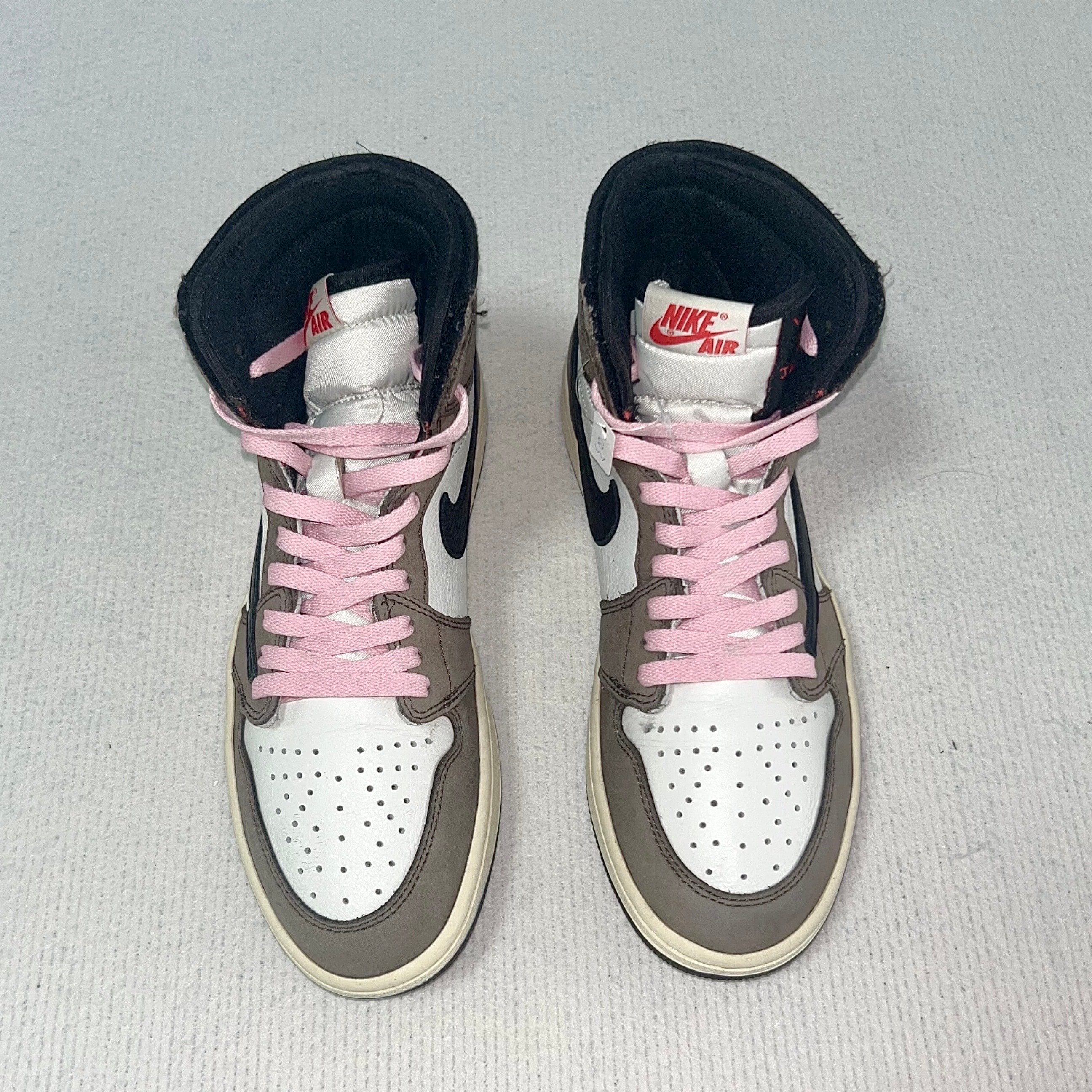 Travis Scott × Nike Air Jordan 1 Retro High OG TS SP "Sail/Dark Mocha"