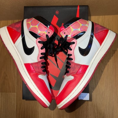 Spider-Man × Nike Air Jordan 1 Retro High OG SP "Spider-Man: Across the Spider-Verse/University Red"