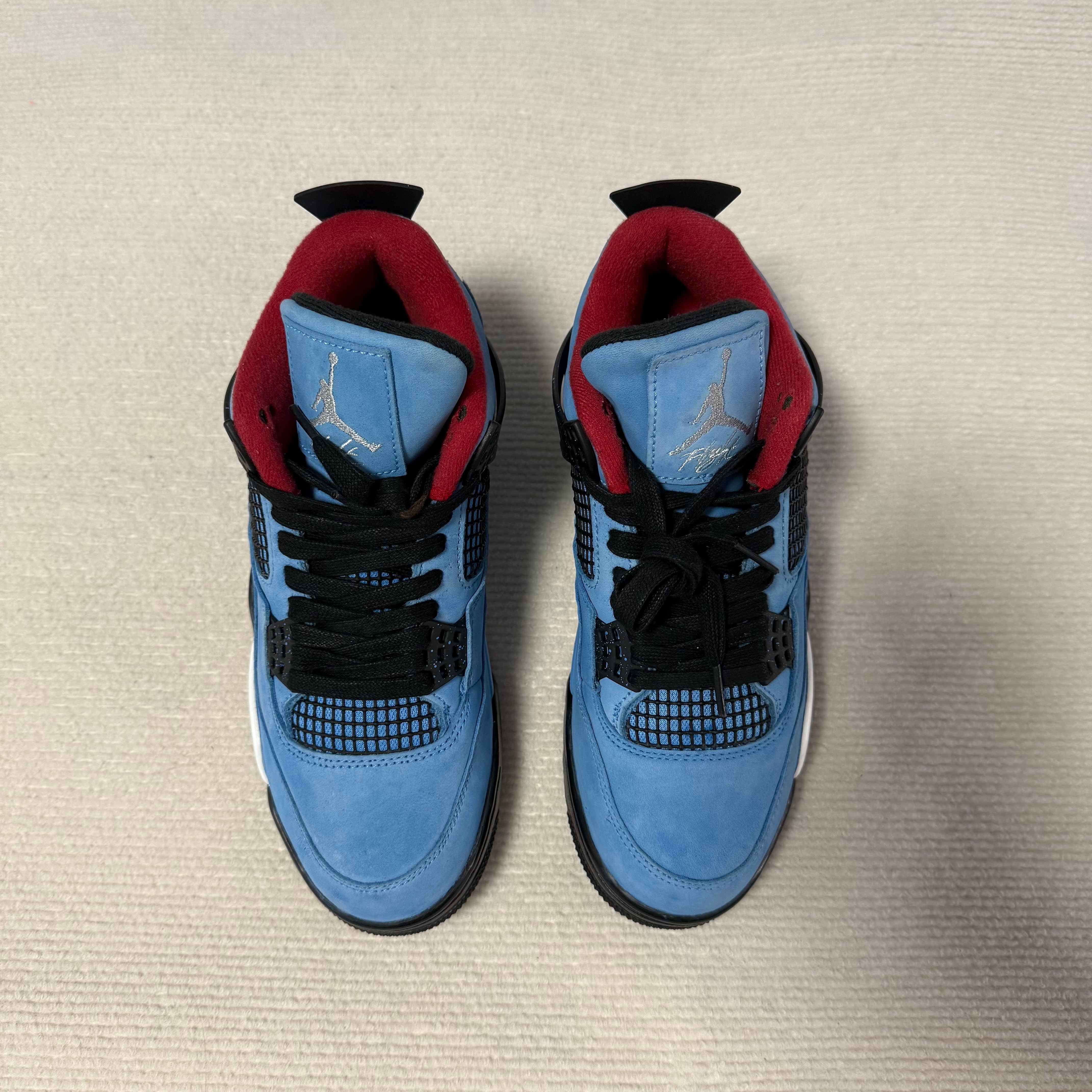 Travis Scott × Nike Air Jordan 4 Retro Cactus Jack "University Blue"