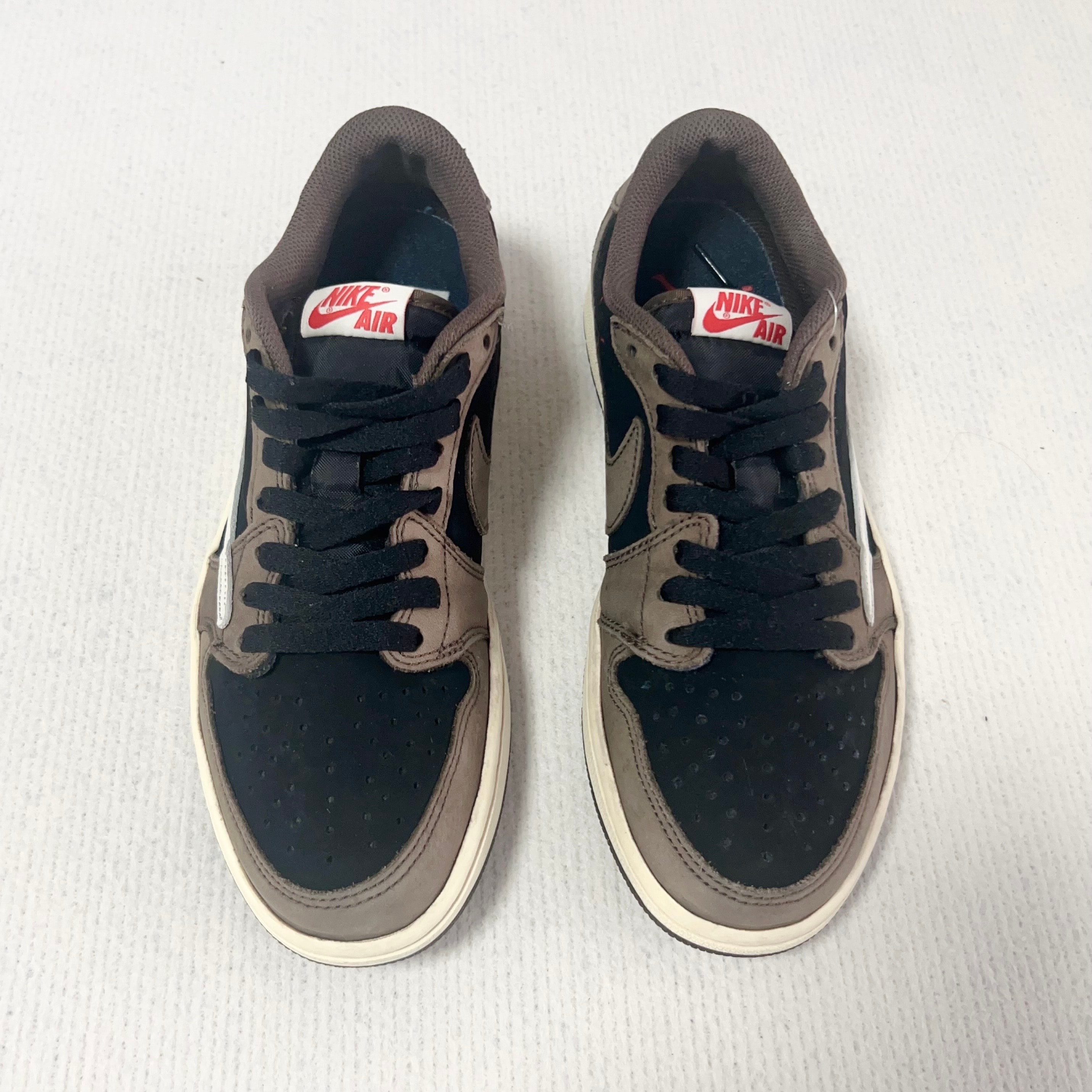 Travis Scott × Nike Air Jordan 1 Low OG SP-T "Black/Dark Mocha"