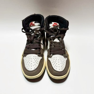 Travis Scott × Nike Air Jordan 1 Retro High OG TS SP "Sail/Dark Mocha"
