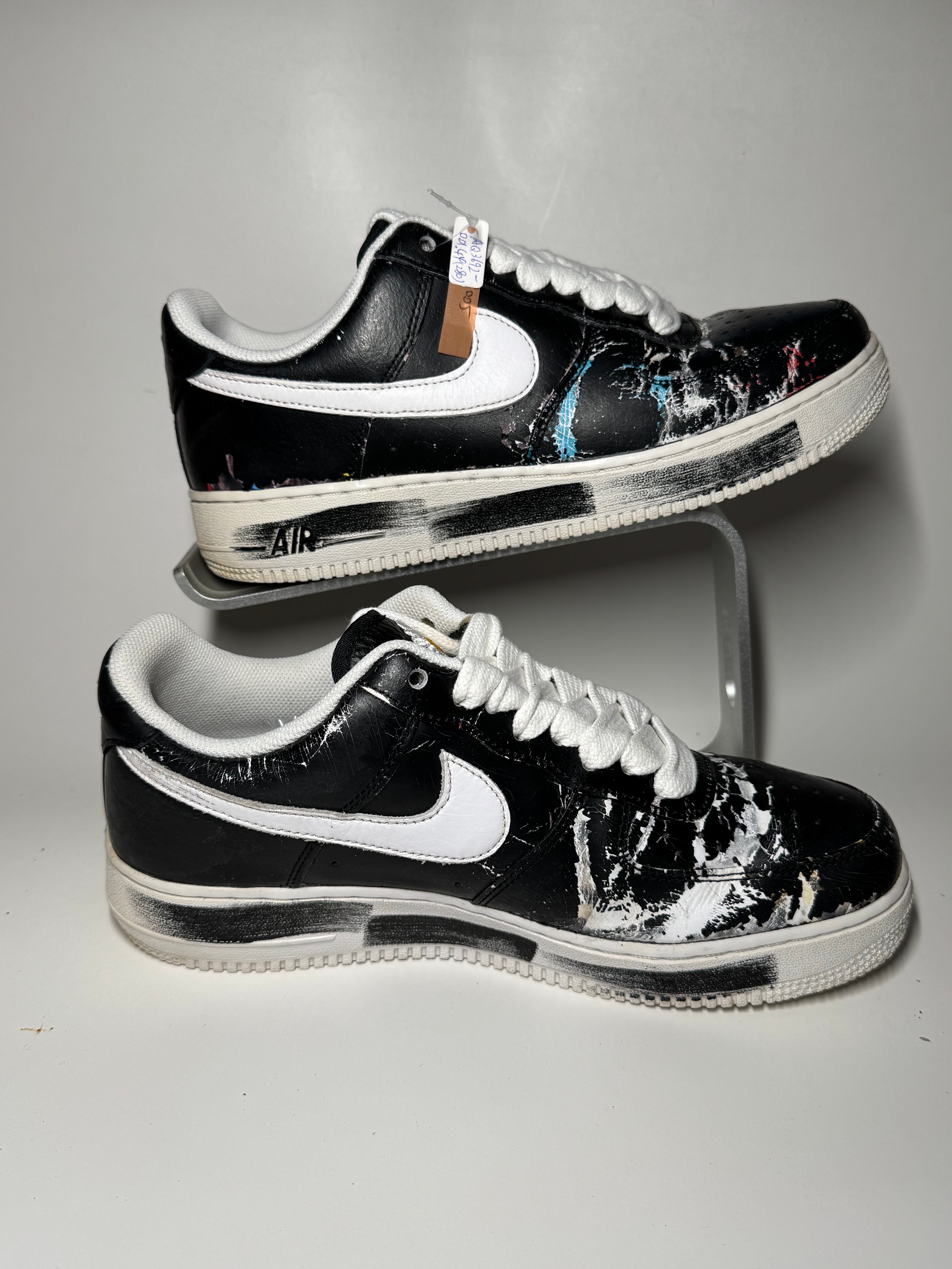 ピースマイナスワン × ナイキ エアフォース1 ロー パラノイズ "ブラック" / ジードラゴン