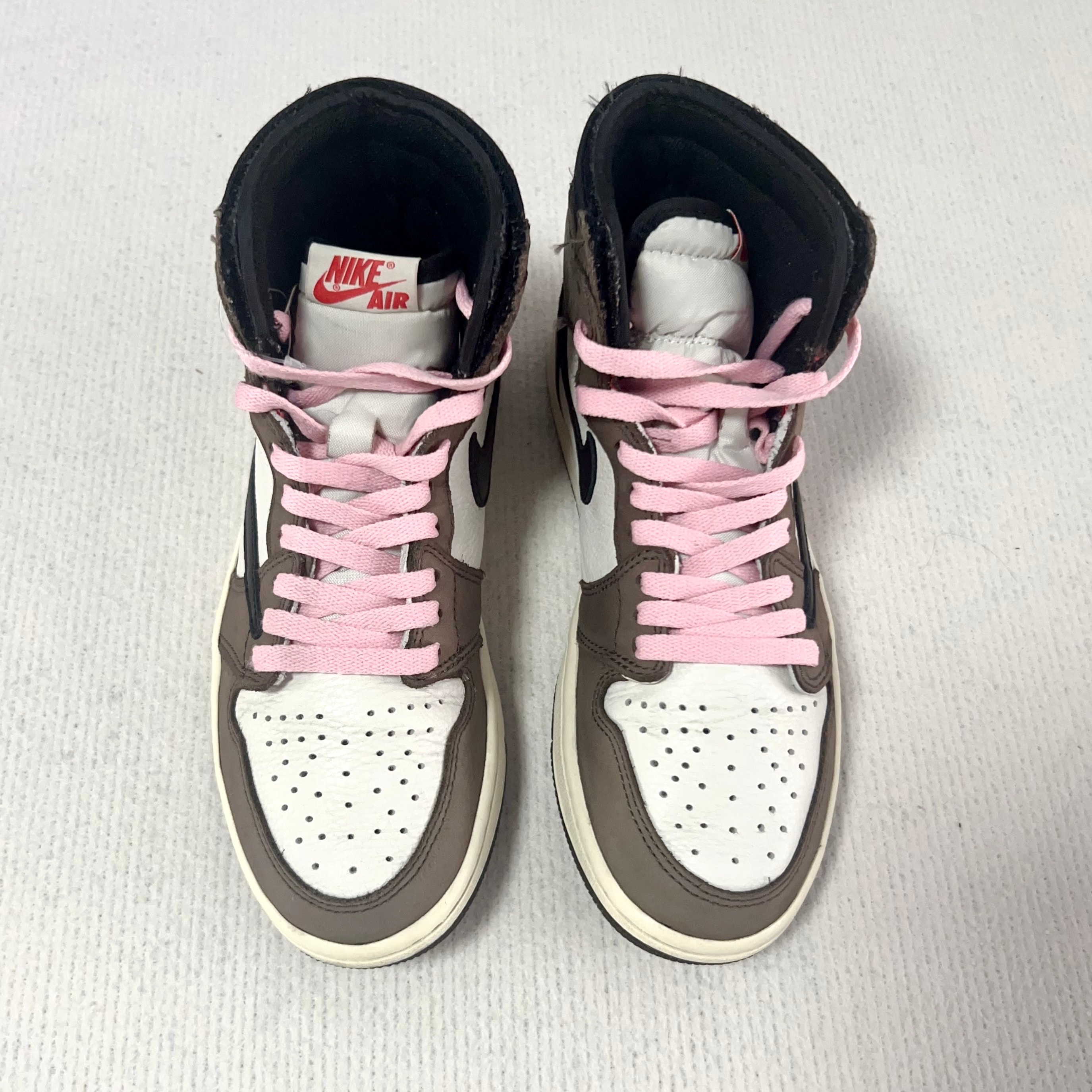 Travis Scott × Nike Air Jordan 1 Retro High OG TS SP "Sail/Dark Mocha"