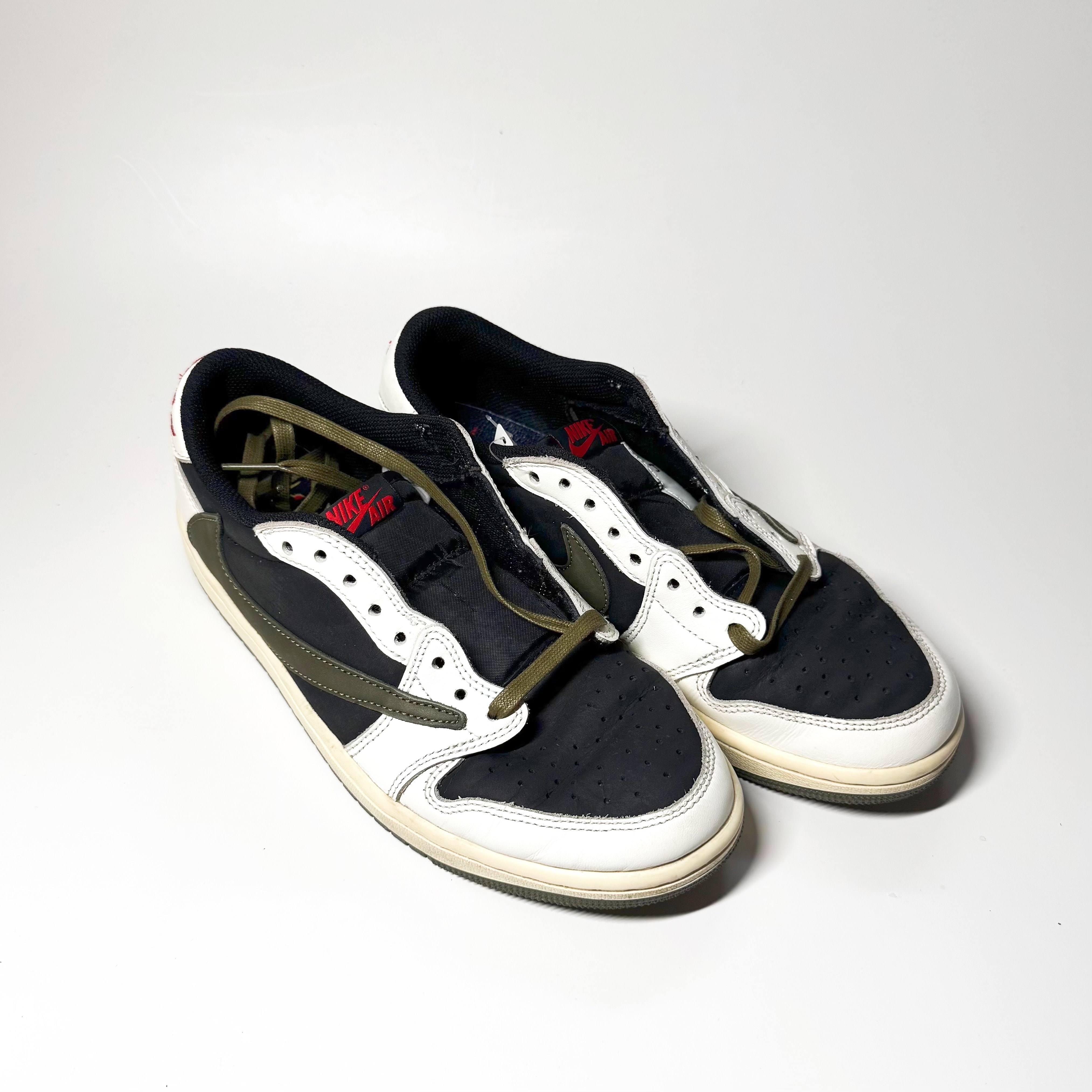 Travis Scott × Nike Women's Air Jordan 1 Low OG "Medium Olive"