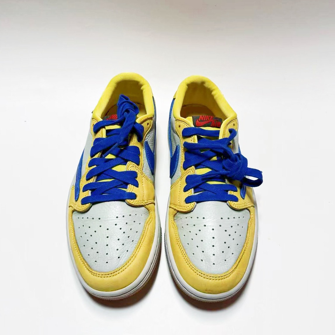 Travis Scott × Nike Women's Air Jordan 1 Retro Low OG "Canary"