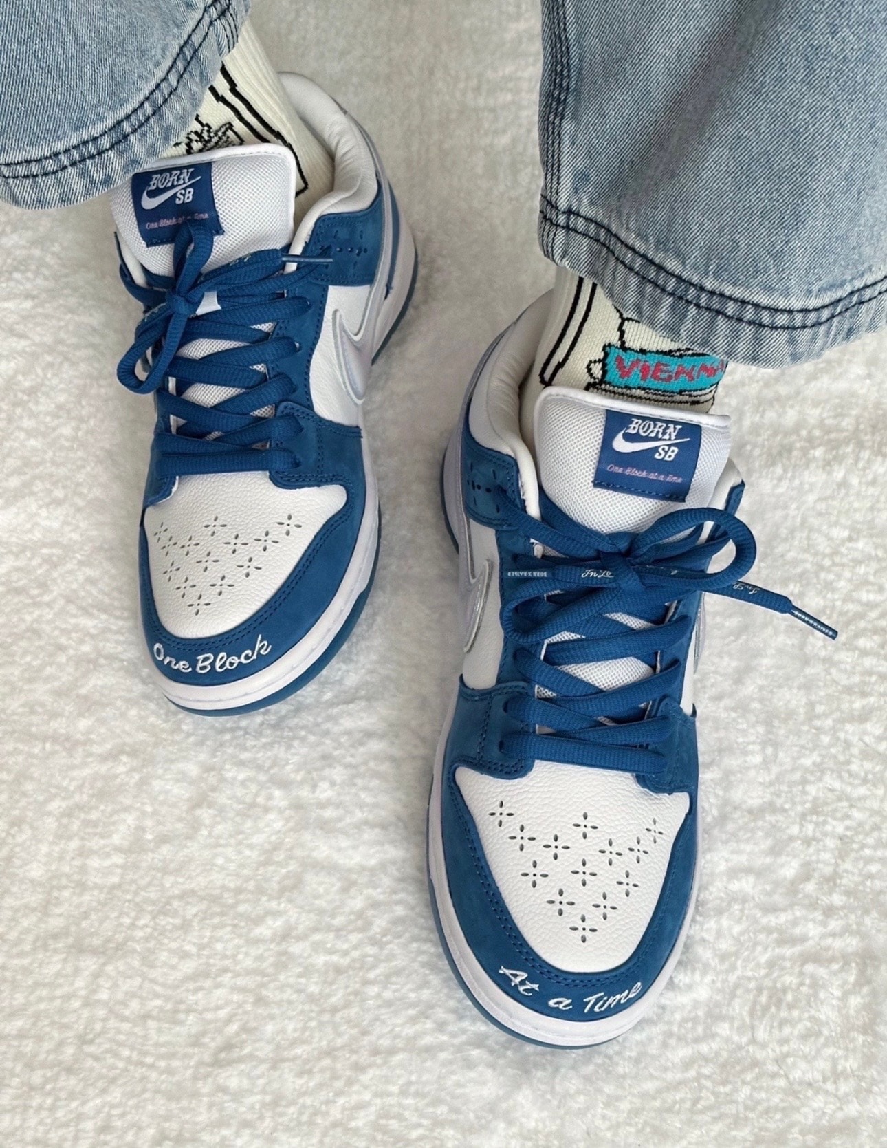 Born x Raised × Nike SB Dunk Low Pro QS "One Block At a Time"