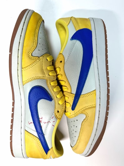 Travis Scott × Nike Women's Air Jordan 1 Retro Low OG "Canary"