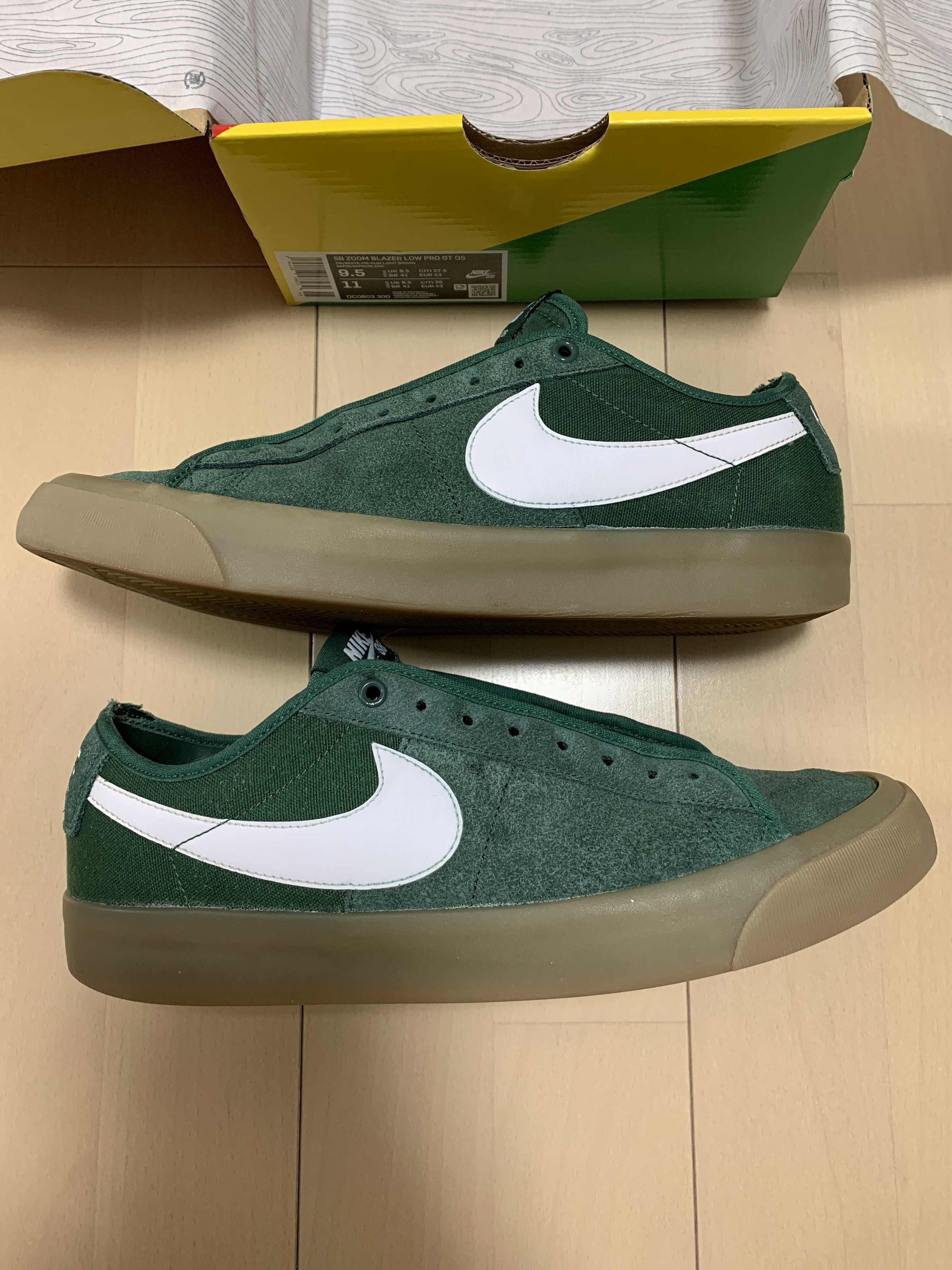 Nike SB Zoom Blazer Low Pro GT QS "Green Gum"