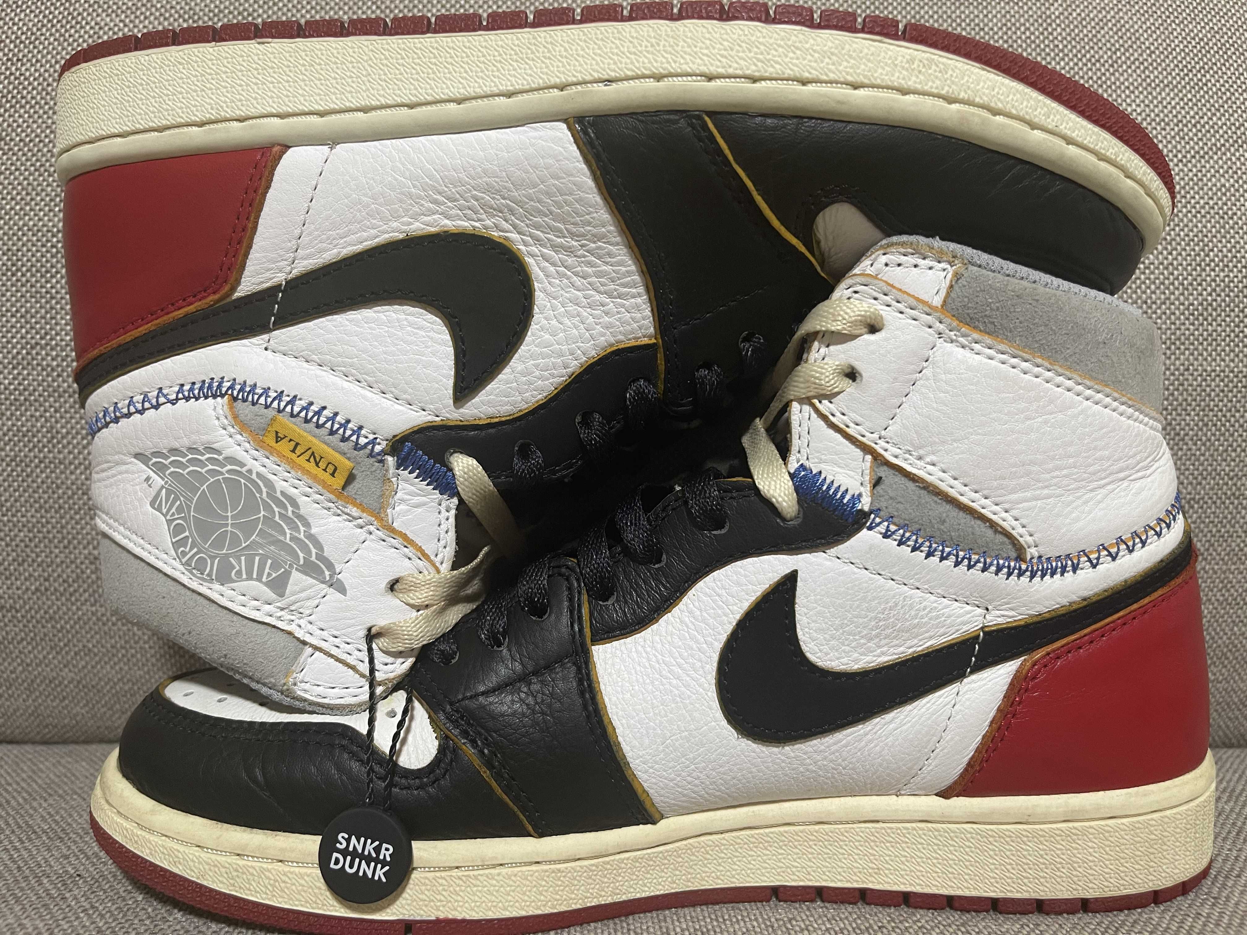 UNION × Nike Air Jordan 1 Retro High OG NRG "Varsity Red/Wolf Grey"