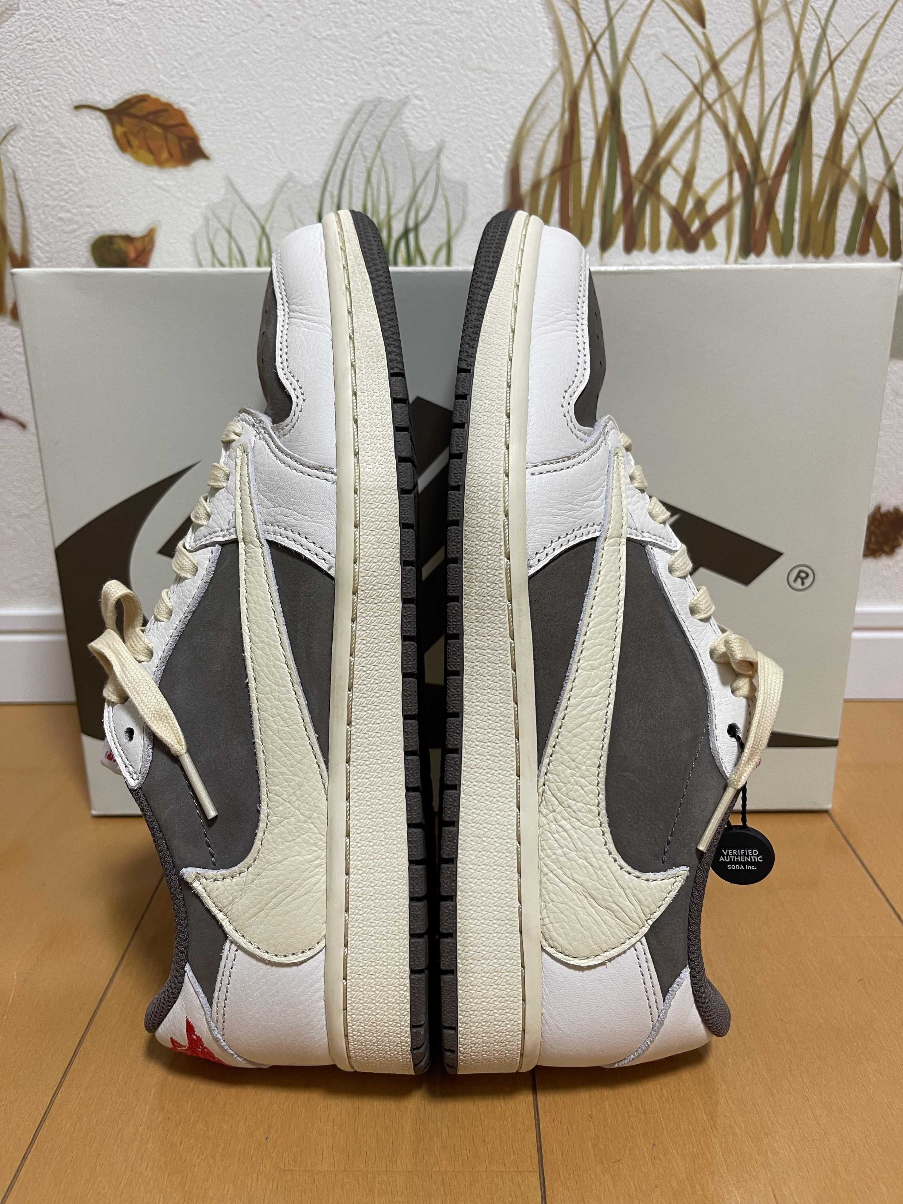 Travis Scott × Nike Air Jordan 1 Low OG SP "Reverse Mocha/Sail and Ridgerock"